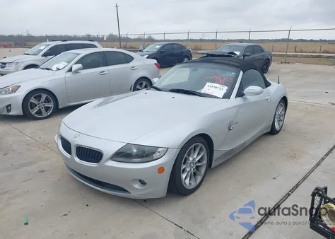2005 BMW Z4 2.5I из США, поврежденный, VIN 4USBT33555LR71004